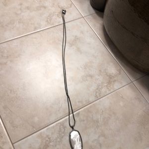 Kendra Scott gunmetal adjustable necklace